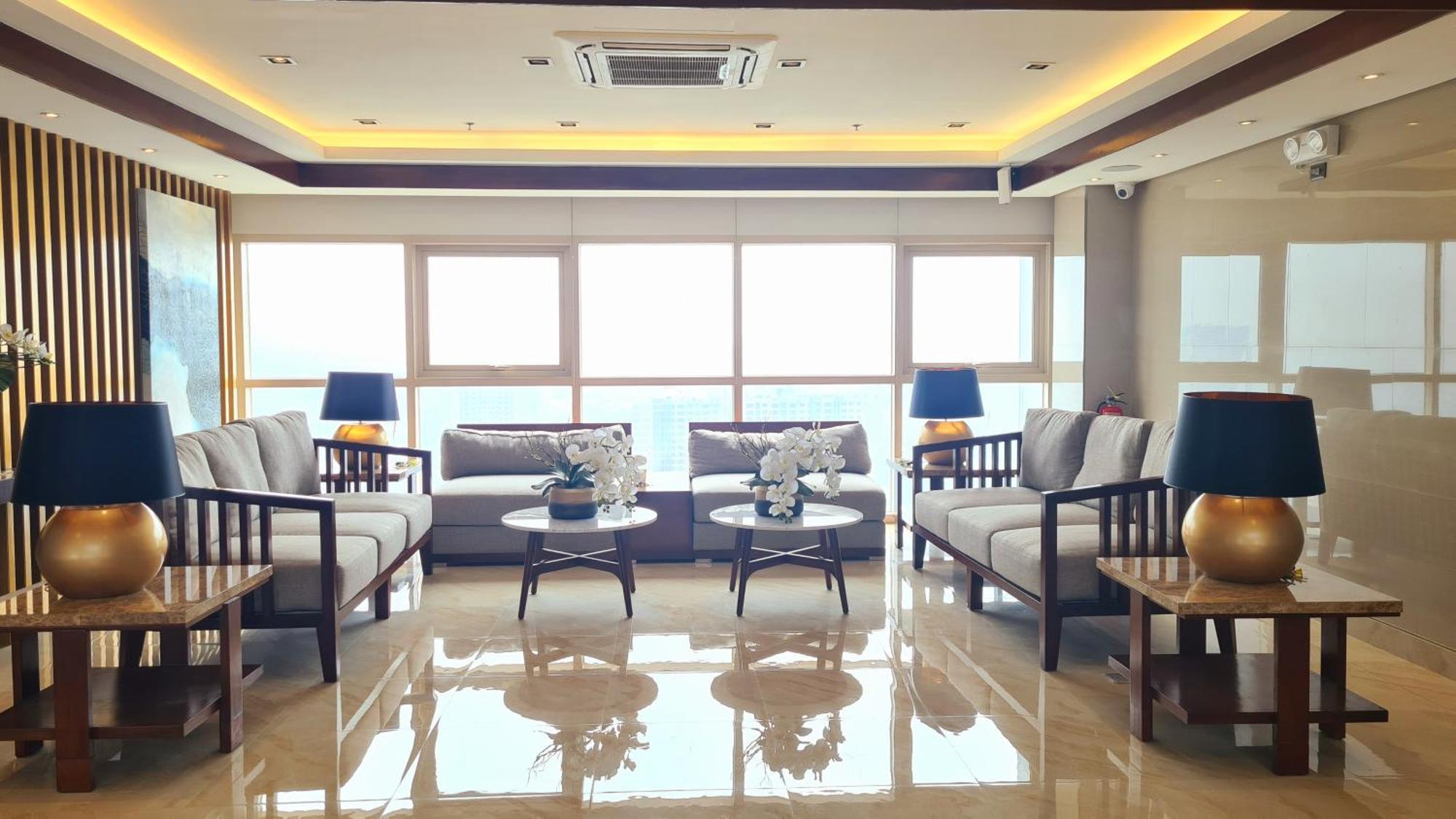 Cozy Penthouse 2Br Suite W Balcony - Amazing Manila Bay View And City Skyline Near Moa Pasay Exteriör bild